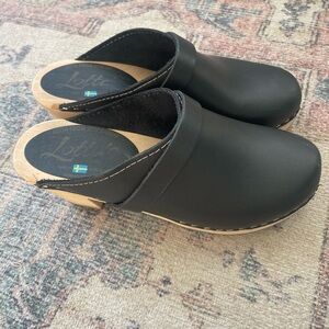 Classic Wood Heel Clogs